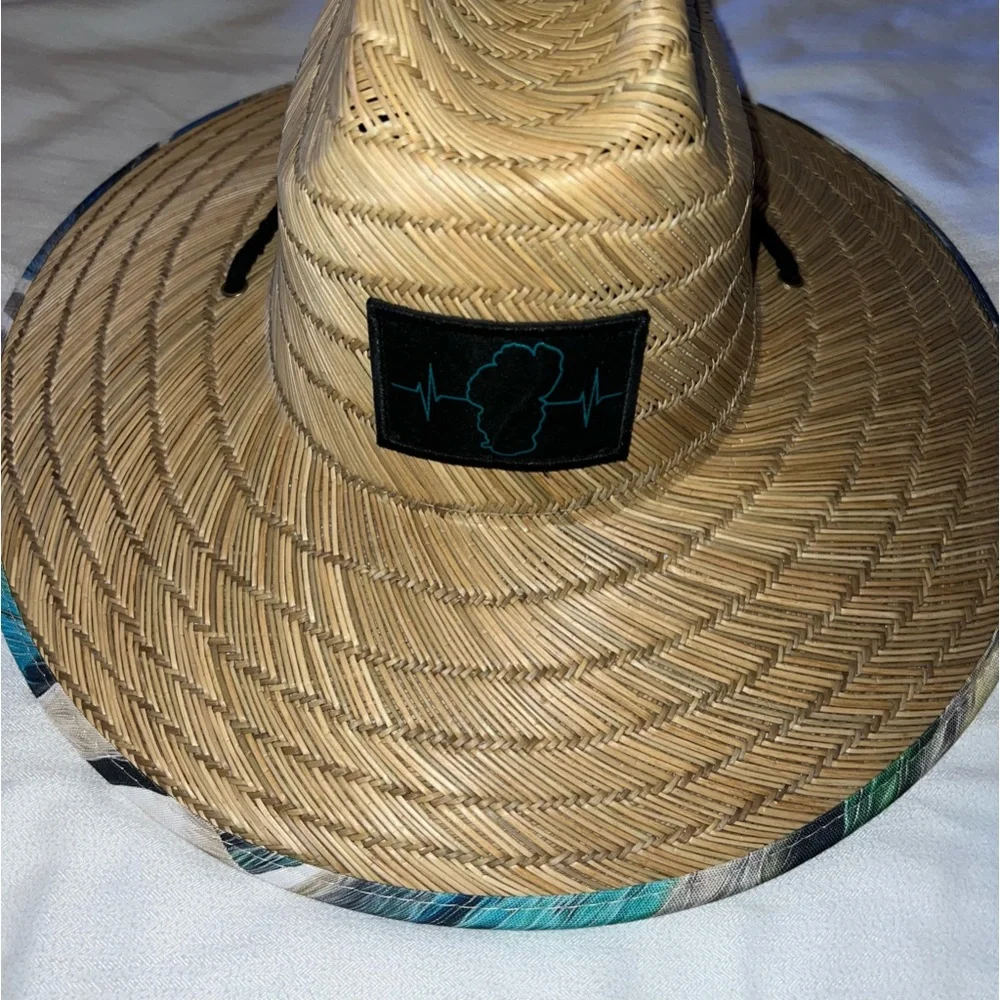 Lake Tahoe Straw Hat - Picture 1 of 7